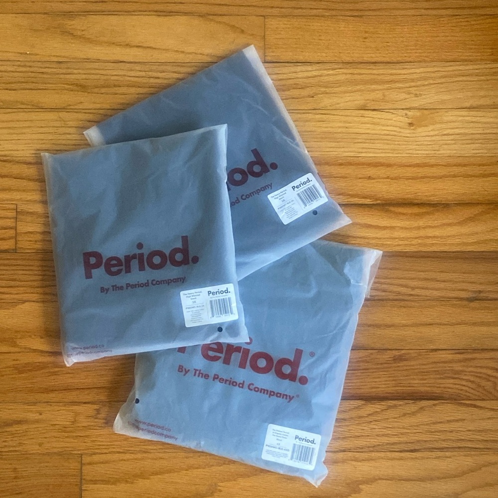 Lot of Period Panties from Period. Sizes 3x and 4x